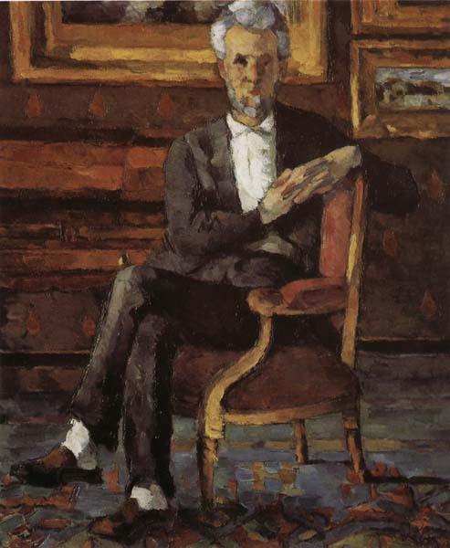 Paul Cezanne Portrait de Victor Chocquet oil painting picture